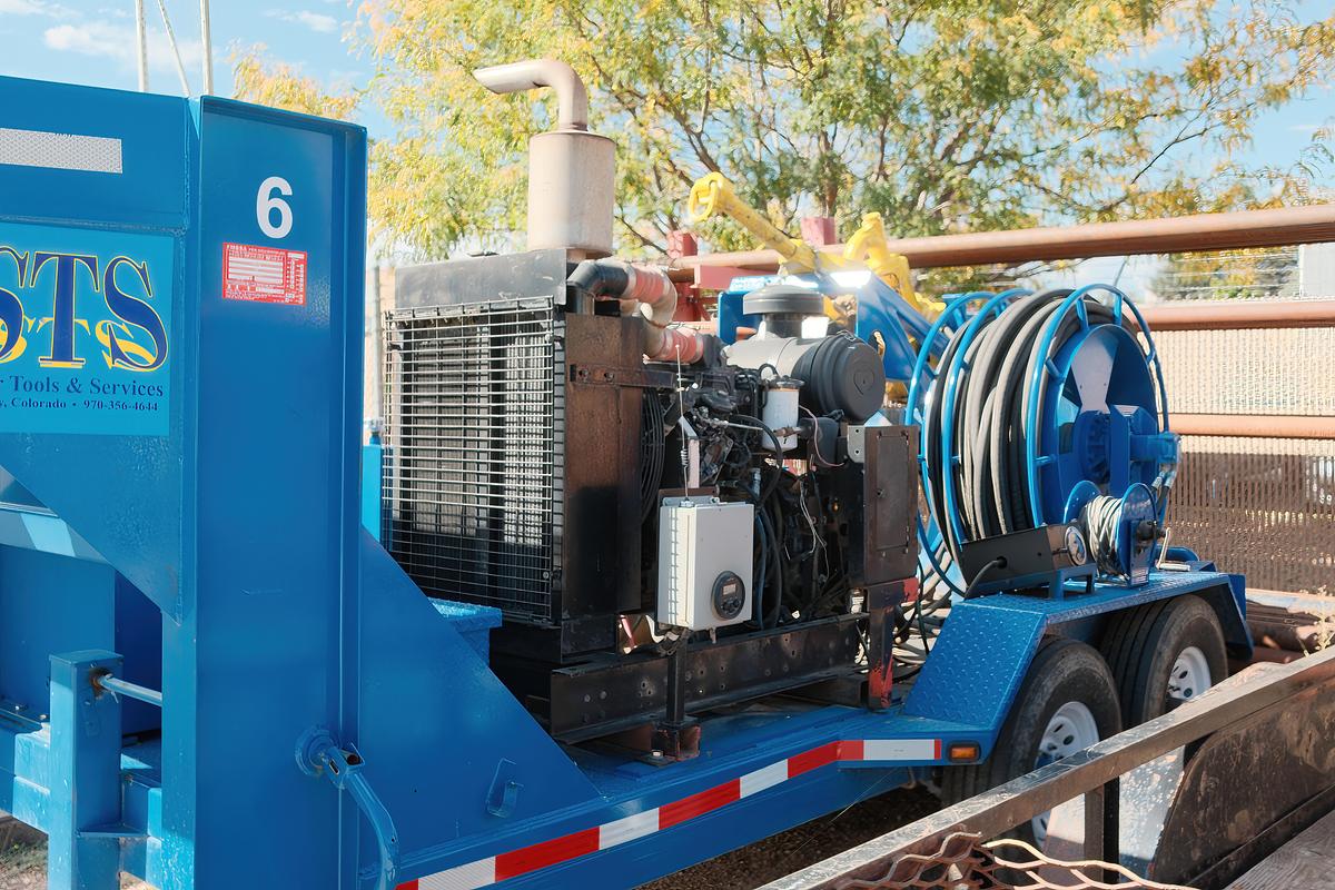 Used 2023 EVCO Power Swivel Trailer 2.5