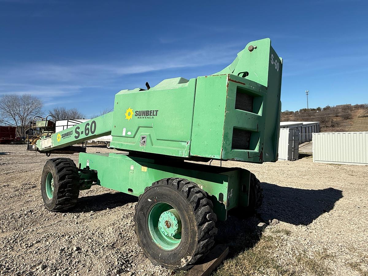 Used 1998 Genie S-60 Man Lift