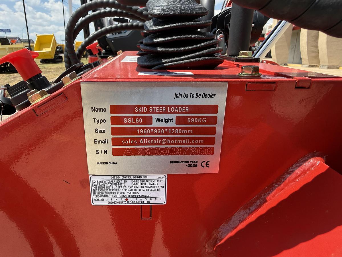 Used (3) 2026 Sdlanch SSL60 Skid Steer - BRAND NEW!