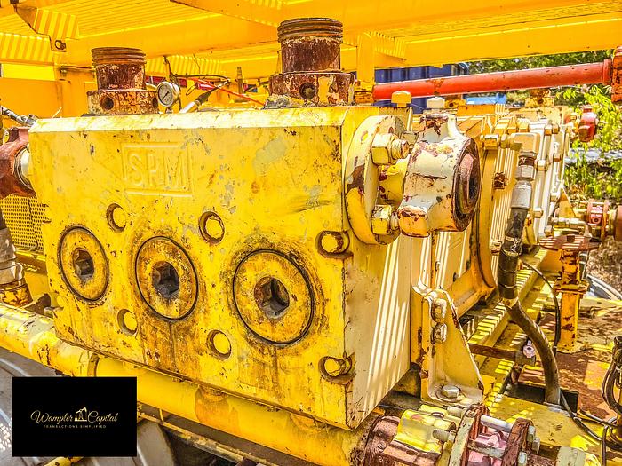 Used 2016 Dragon Double Pumper, (2) 5PM TWS 600 Triplexes