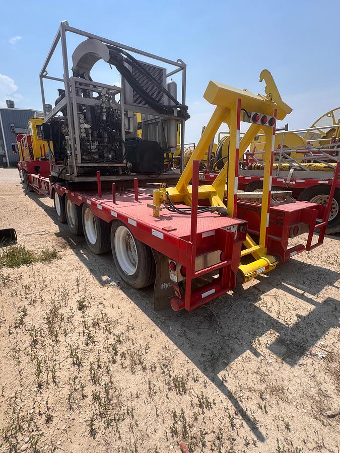 Used 2007 NOV HydraRig Coil Tubing Reel Trailer - Injector Stand