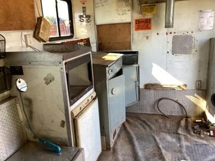 Used 2006 Aluminum Doghouse Trailer, Onan 5.5 KW Generator - Lockers - Diamond Plate Toolboxes