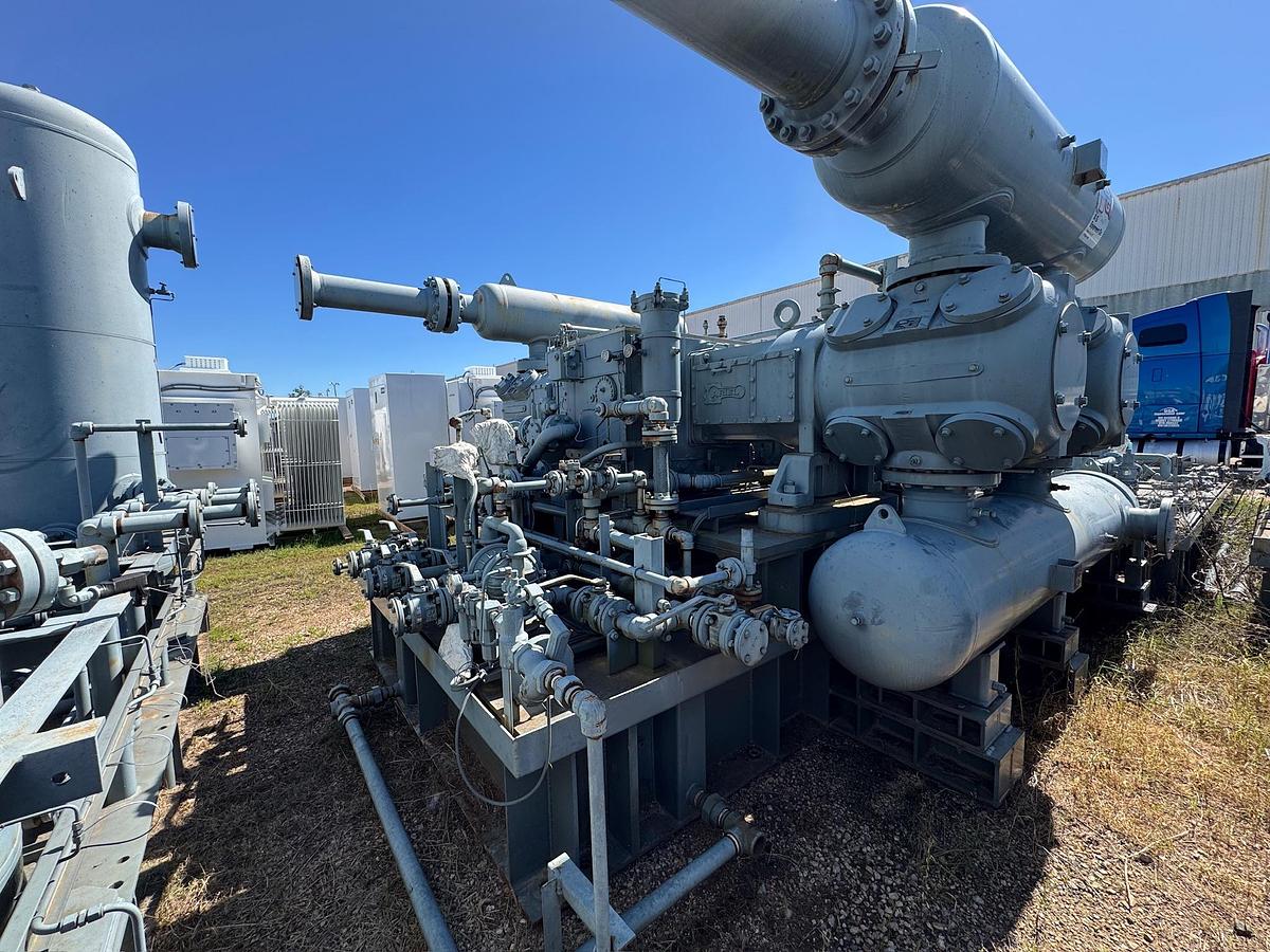 Used 2014 Ariel JGC 4 Natural Gas Compressor Skid Package (NEW/SLURPUS)