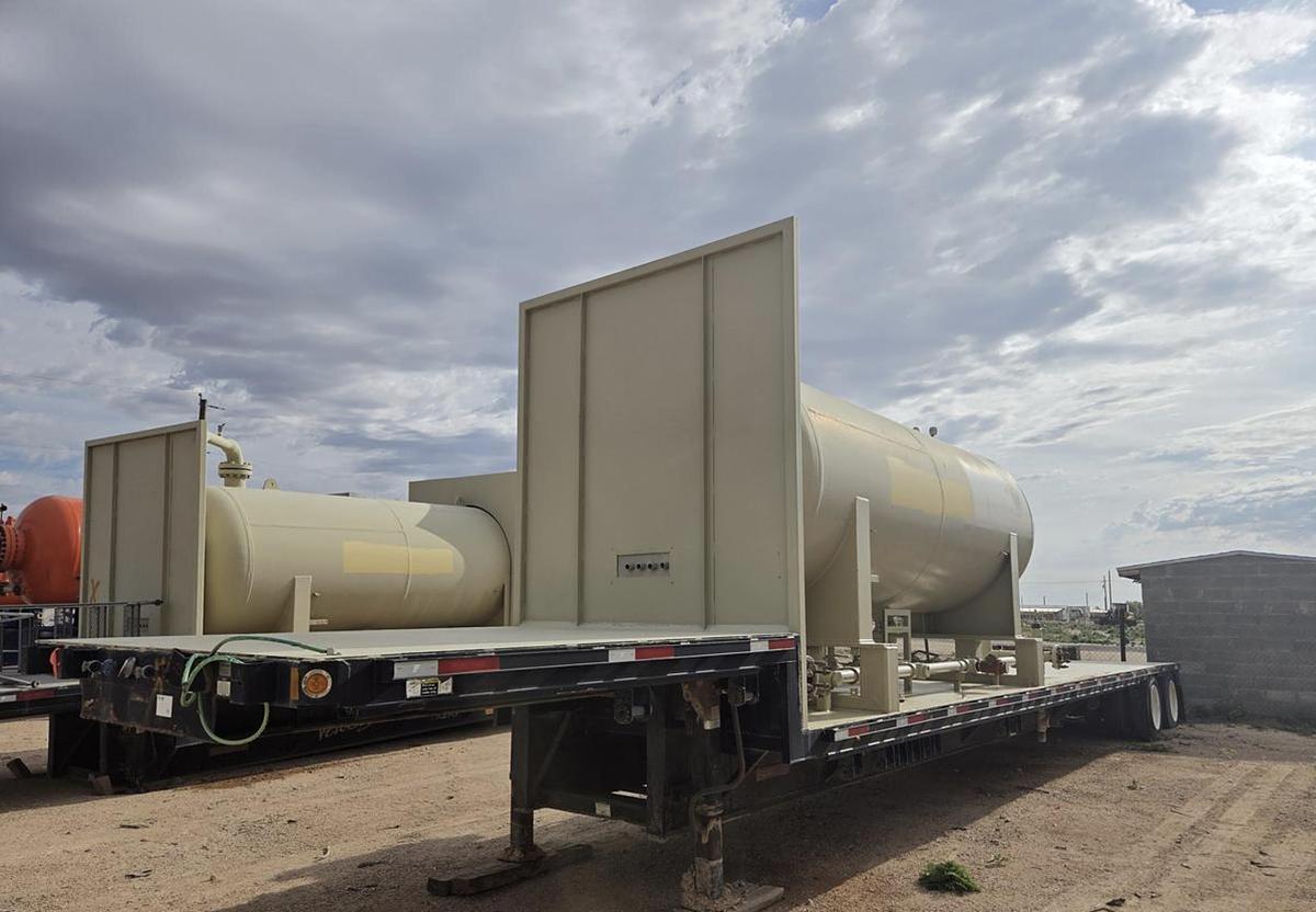 Used 72'' X 18' 750 PSI TRL MTD Test Separator Trailer
