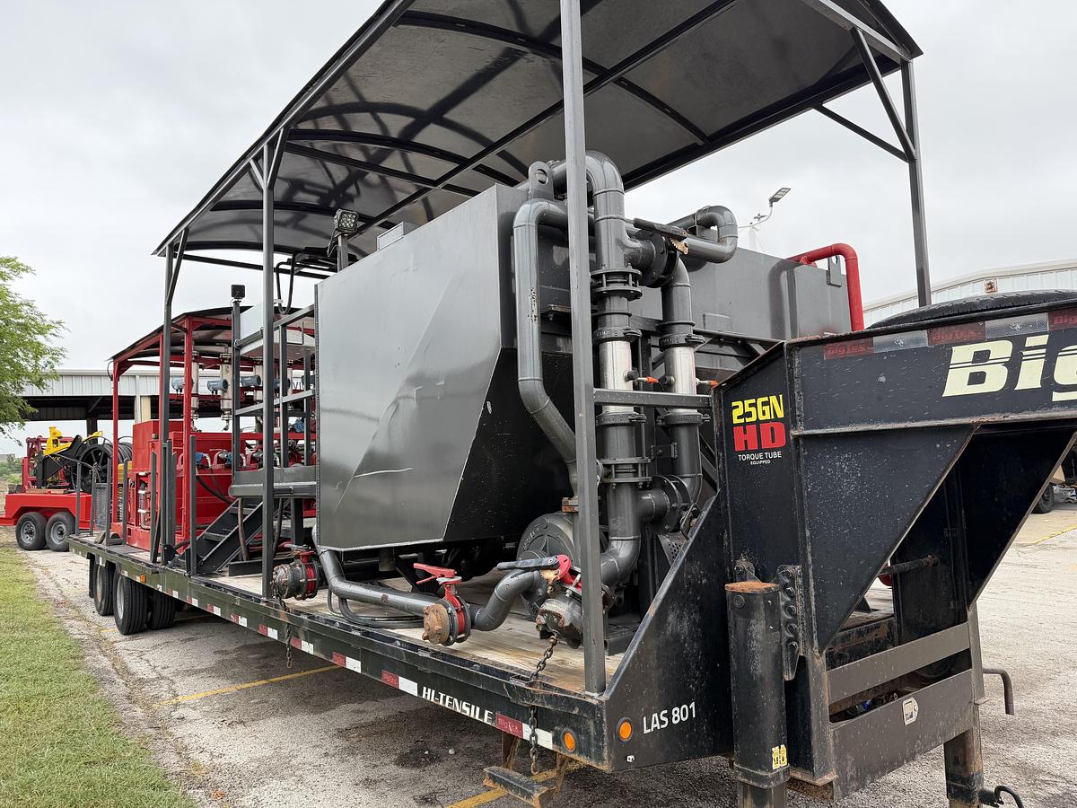 Used 2018 Nov Rolligon Chemical Mixing Unit Big Tex