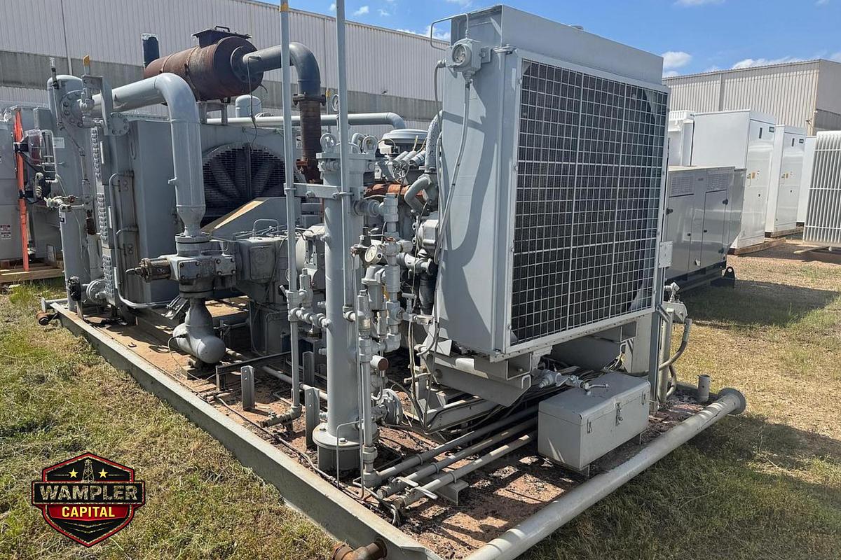 Used 2013 Natural Gas Compressor Package, Skidded