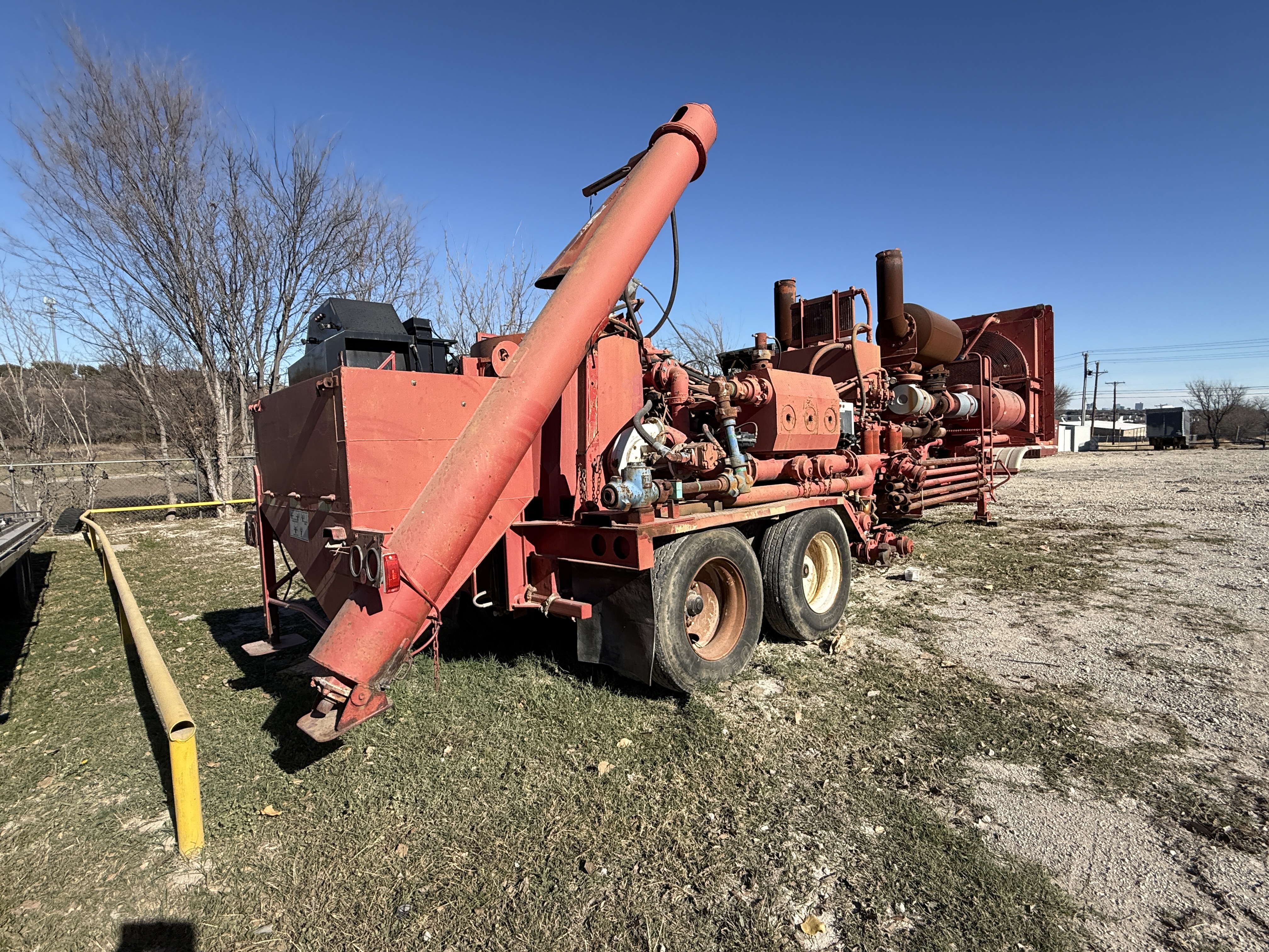 Used Blender with SPM 2250 HP Triplex Pump, Detroit 16V Engine & Allison Transmission