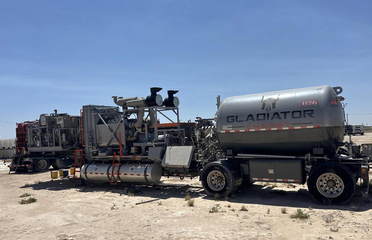 Used 2012 Overbilt Trailer Company Nitrogen Pump Trailer