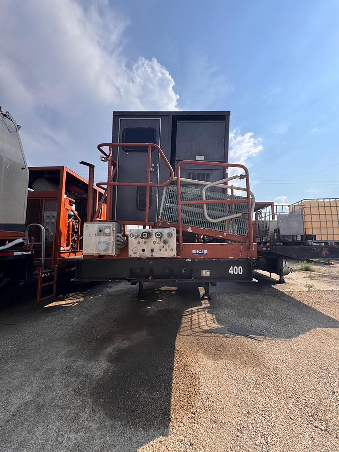 Used 2010 Stewart & Stevenson 4-Axle Coil Tubing Trailer - S&S 80k Injector Head - NICE!