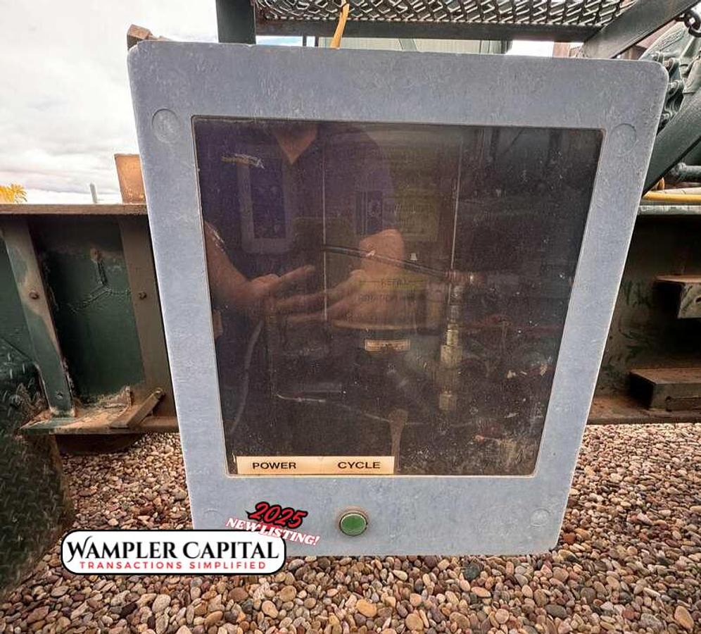 Used 1981 STEWART & STEVENSON 1300 HP FRAC PUMP TRAILER