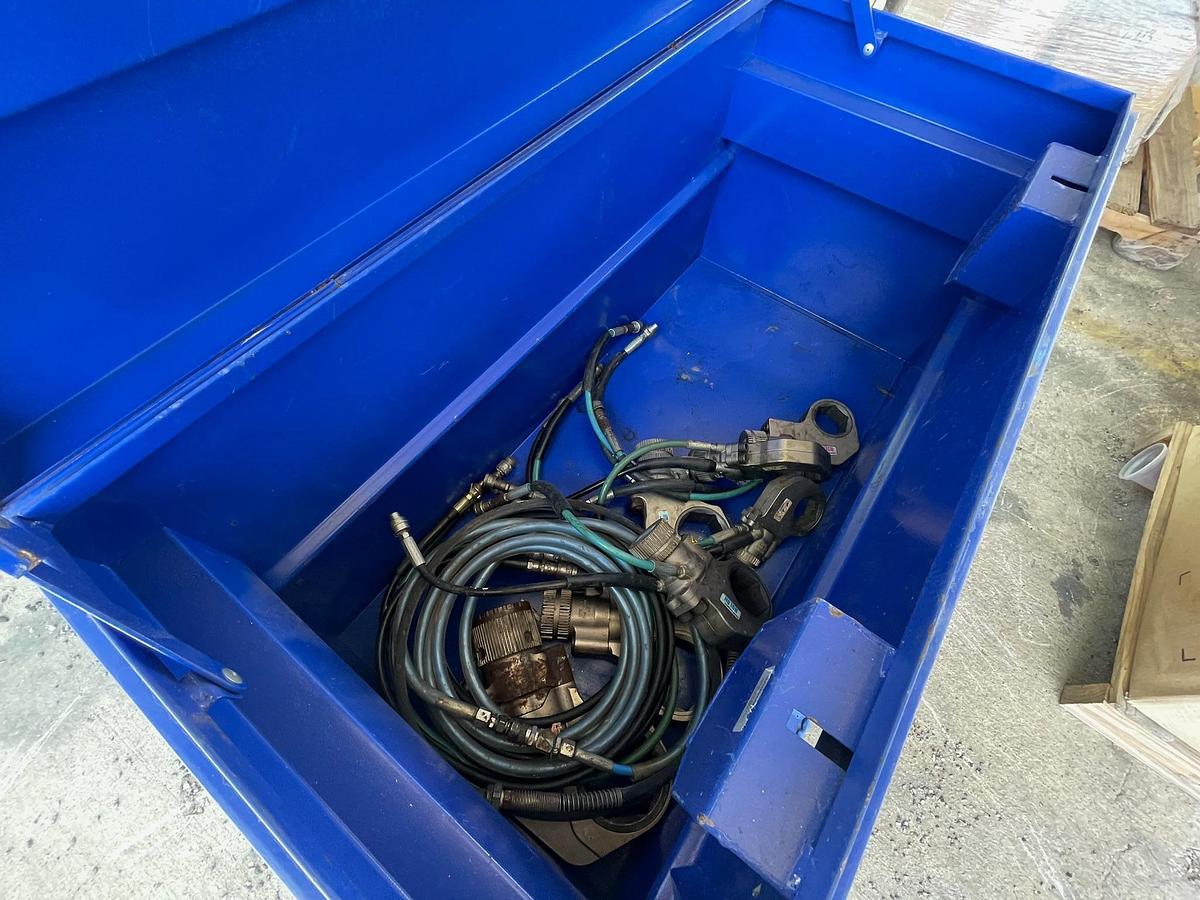 Used Better Built Jobsite Box with Hydraulic Components, Hoses & Industrial Parts