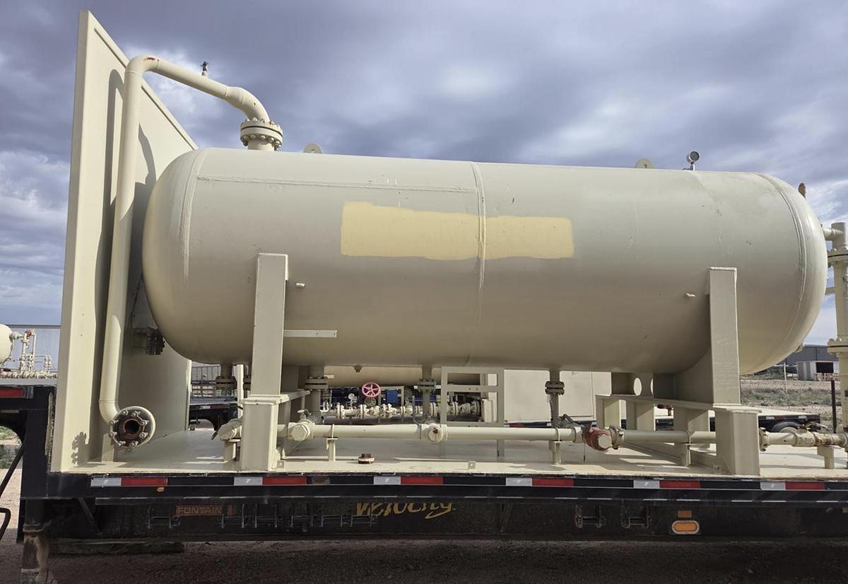 Used 72'' X 18' 750 PSI TRL MTD Test Separator Trailer