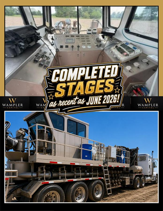 Used 2012 7-Pump Frac Package 2250 HP