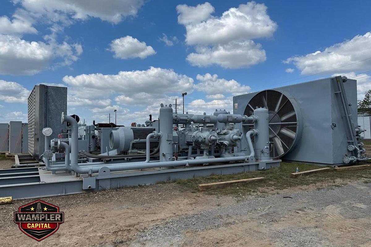 Used 2022 Ariel JGK 4 Natural Gas Compressor Package, Skidded