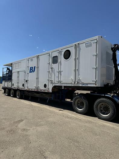 Used 2011 Single Cent Pump Enclosed Trailer - Cummins QSM-11 Motor, BJ Pacemaker Pump