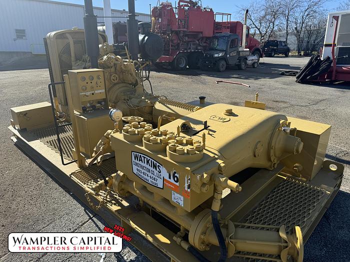 Used FWI Triplex Pump - Detroit 8V-71 Diesel Engine - Eaton Transmission