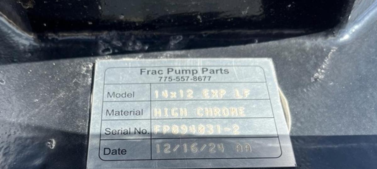 Used NOV XP HC 14" x 12" x 22" Centrifugal Frac Boost Pump - Rebuilt 2024