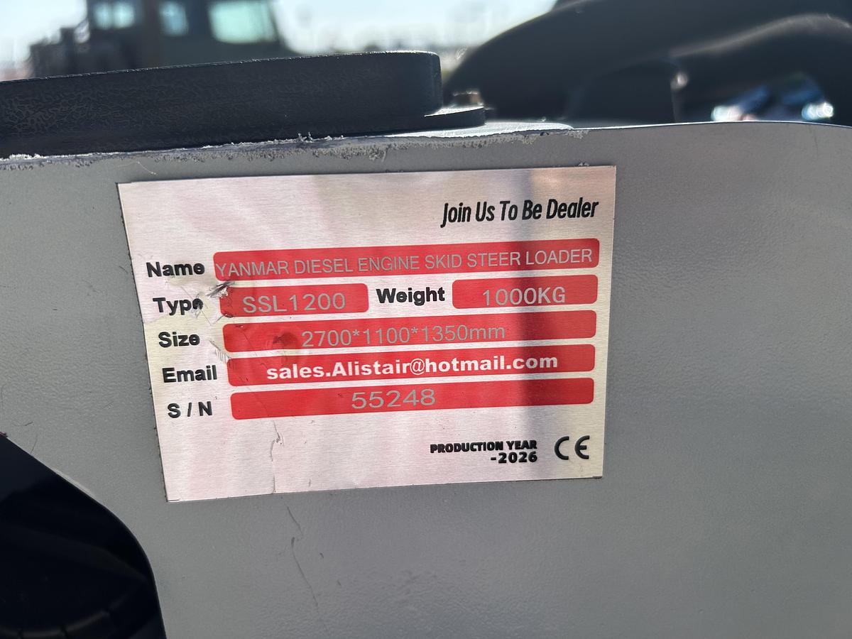 Used (2) 2026 Sdlanch SSL1200 Skid Steer - BRAND NEW!