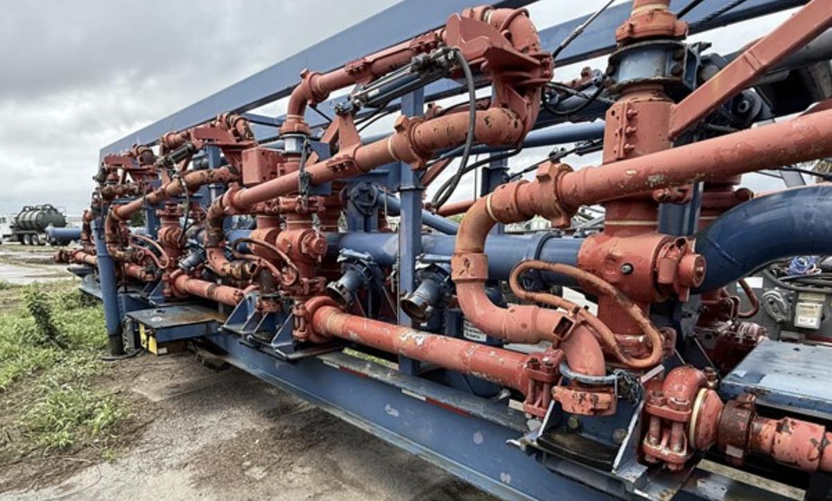 Used 2012 WORLEY WELDING WORKS T/A FRAC MISSILE MANIFOLD TRAILER