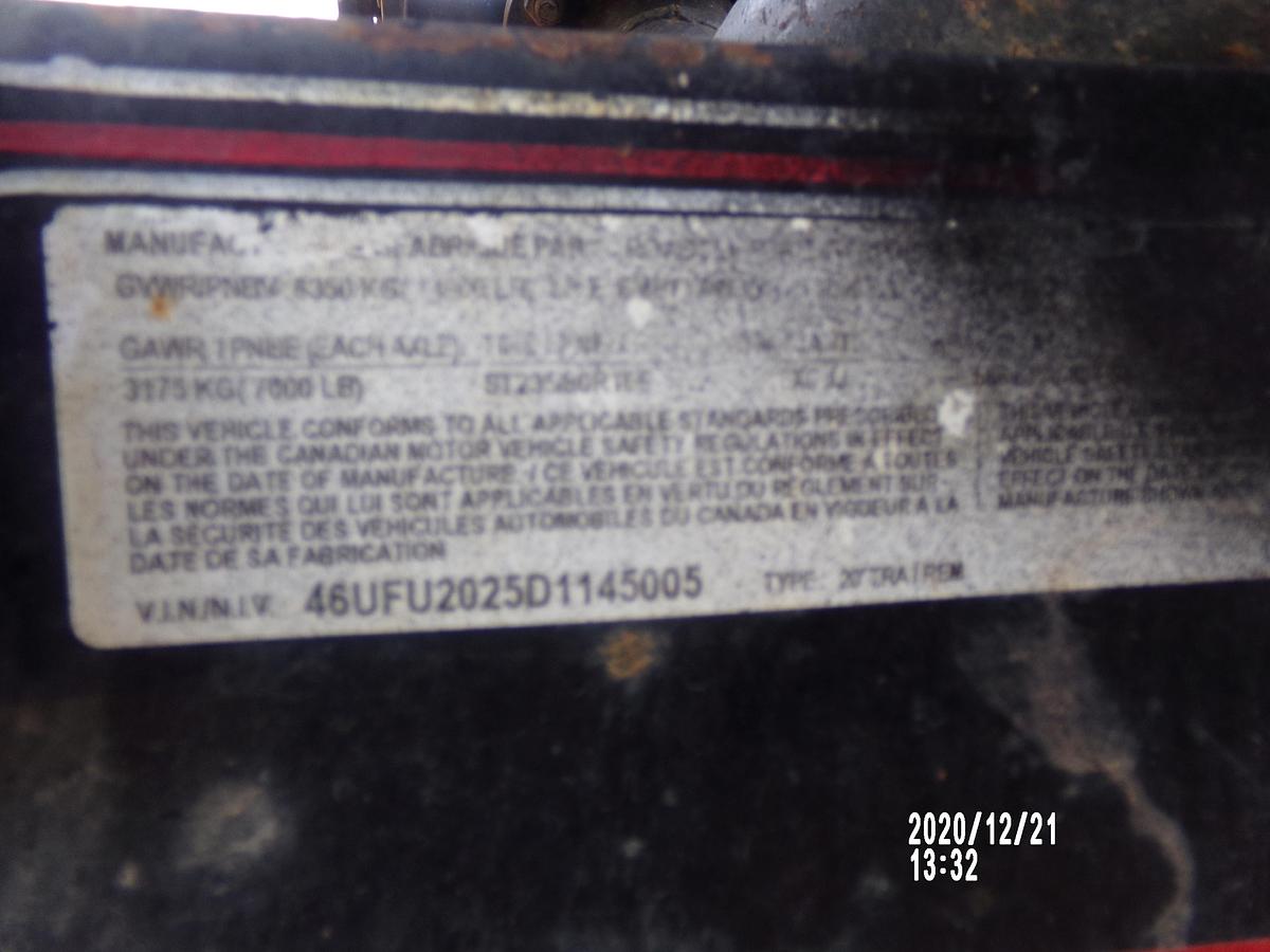 Used Filtration Manifold TRAILER DIAMOND C - Road Clipper