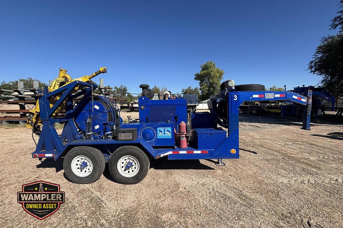 Used 2015 EVCO Power Swivel Trailer- 100 ton