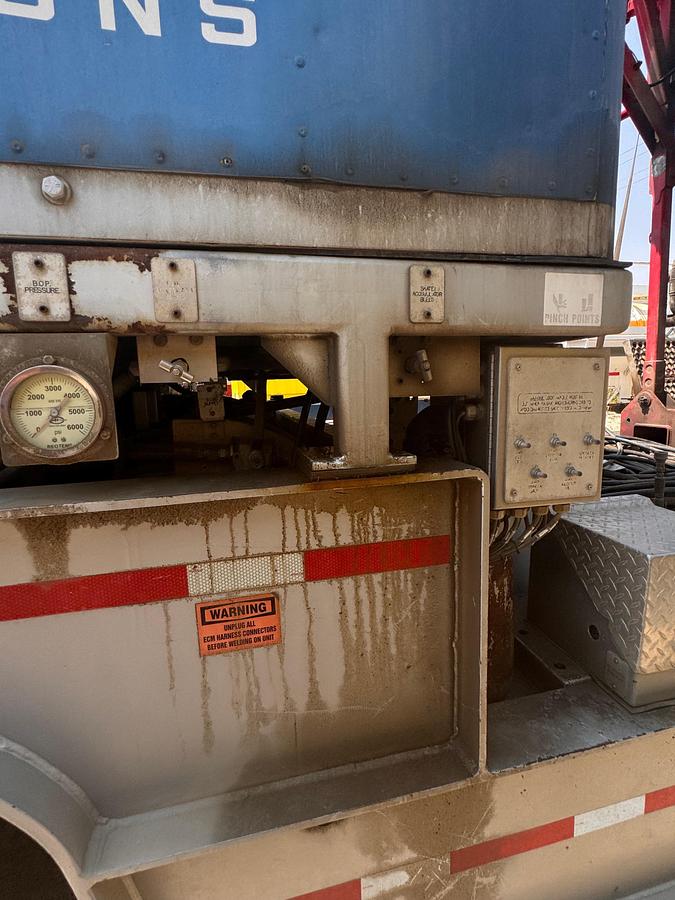 Used 2001 NOV HydraRig Coil Tubing Support Trailer - Hose Reels - Control Cabin