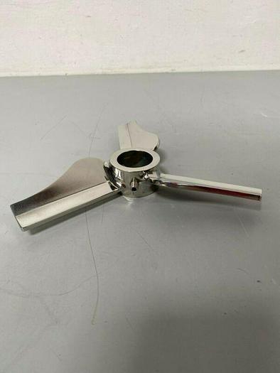 Used Stainless Steel 3 Blade Tank 8.75" Mixing Propeller 2" Shaft OD