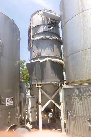 Used Dust Collector, Baghouse, 500 SF, Filtrex, Pulse, Mdl MRT-10-48-59, C/st, #C674357