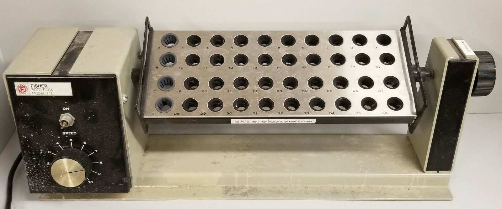 Used Fisher Roto-Rack 343 Tube Rotator