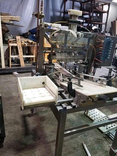 Used Filler, Bottle, 4-Head, Inline, Meheen, Crowner #D743085