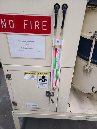 Used Sintobrator High Speed Disc Dry Finishing Machine Polish Deburr Metal Fast Watch Video!