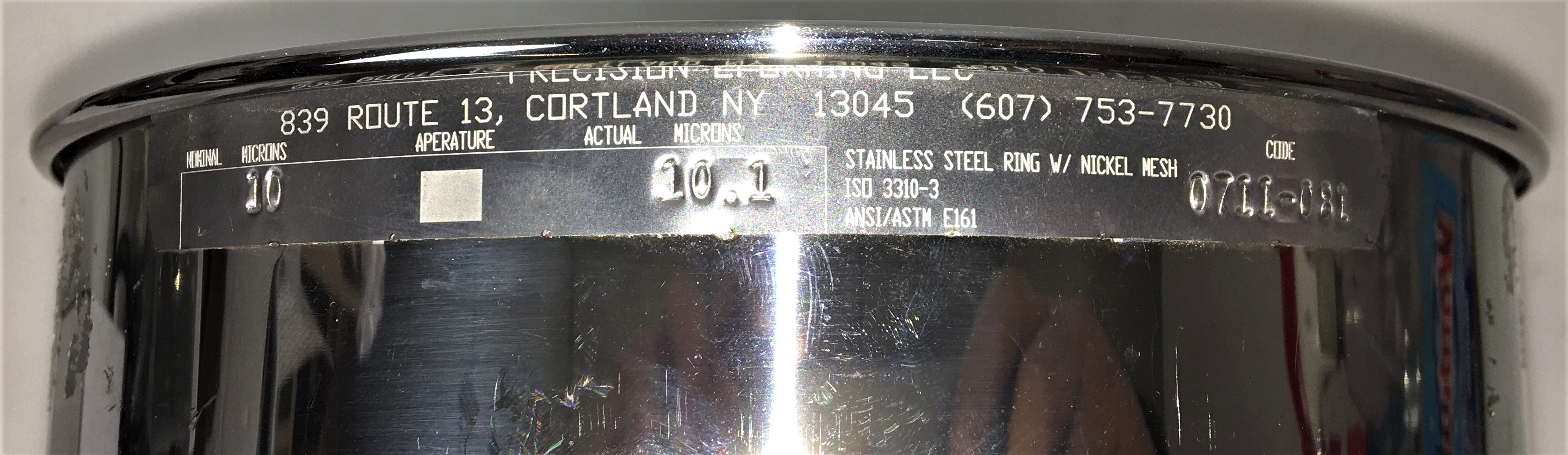 New Open Box Precision Eforming 8FH-10 Electroformed Sieve - 10μm