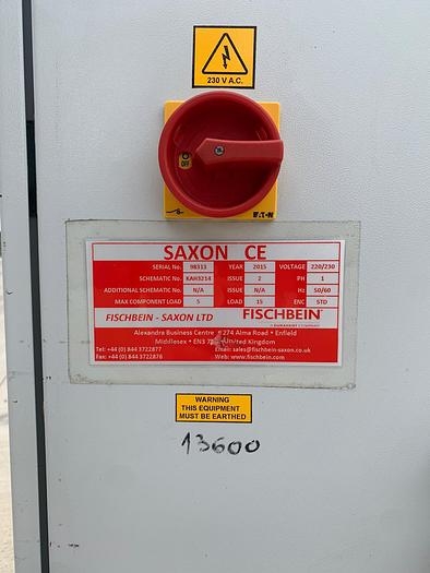 Used 2015 Fischbein-Saxon SH 1000 Hot Air Sealer with Airevac vacuum sealing system