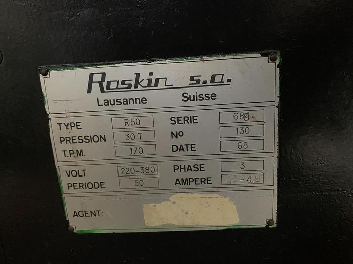 Buone Punzonatrice RASKIN FABRICATOR R 50