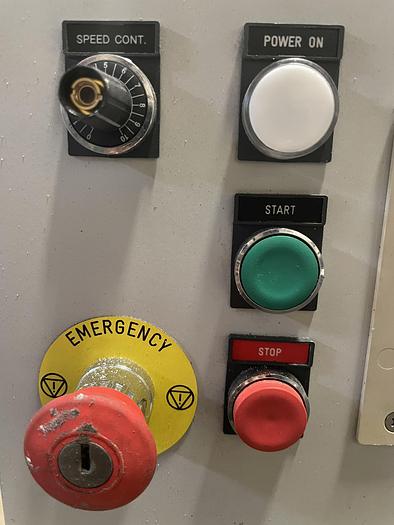 Used POWERFIN BULL DOUBLE ENDED BUFFING AND POLISHING MACHINE / GRINDER OR CUTOFF