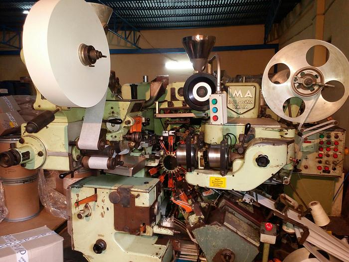 Used (2) IMA C21 TEABAG MACHINES