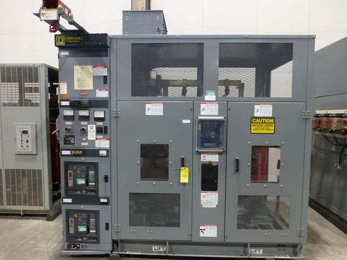 Used SQUARE D COMPANY 750 / 1000 KVA TRANSFORMER W/ BREAKERS