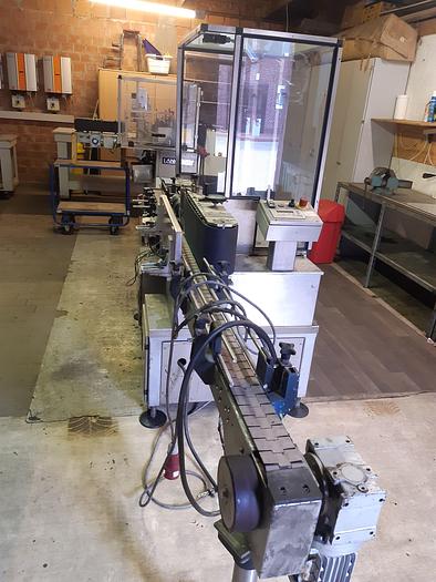 Überholt Nassleim Etikettiermaschine, Langguth, Typ E 206 L-210, komplett generalüberholt