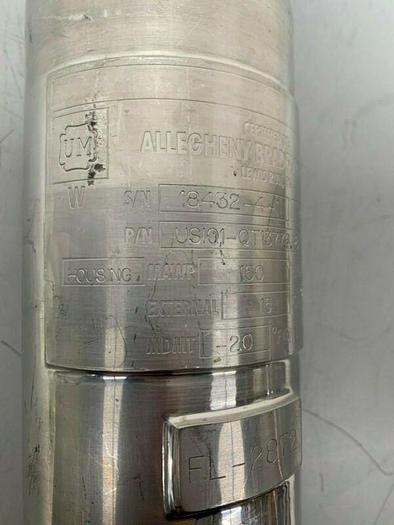 Used Allegheny Bradford US1O1-QT13776-8 Stainless Steel Filter Housing 150PSI