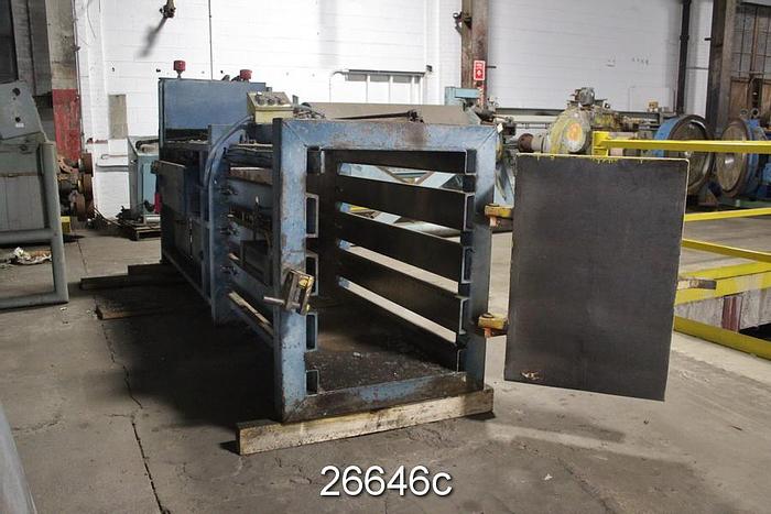Used Economy Lake  Baler, Makes 24" Wide By 30" High By 48" Long Bale, 10 Hp, 550V, 1800 Rpm Hydraulic Motor #26646