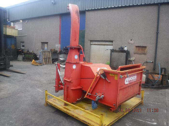 Used Deucker HF 250 front DIN mount Chipper