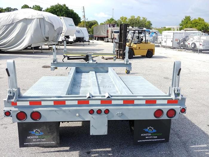 Used 2012 Brooks Brothers PTB112-15KE TA Extendable Pole Trailer - 74360
