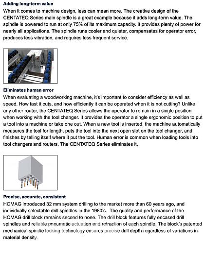 Used Homag N500 CNC Router