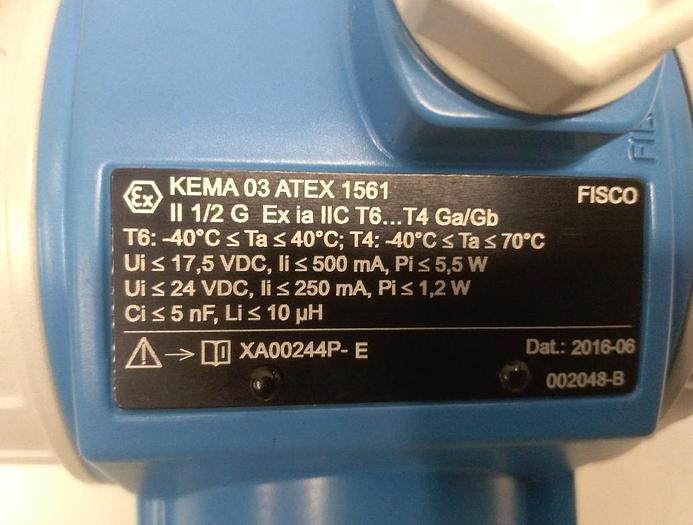 Drucktransmitter Cerabar S, PMP75-MUH9/115, Endress und Hauser, Eex, neu