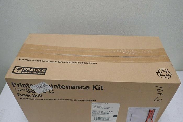 Used Ricoh 400596 Printer Maintenance Kit Type 3800 C Fuser Unit 26649005961