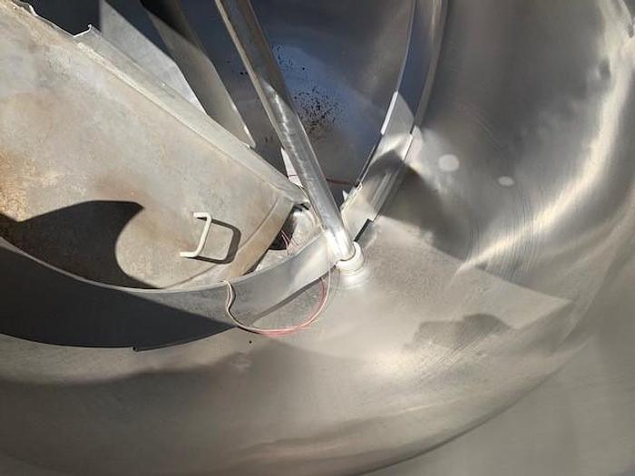 Used 500 Gallon Lee Stainless Steel Mixing Kettle Model 500 A7S
