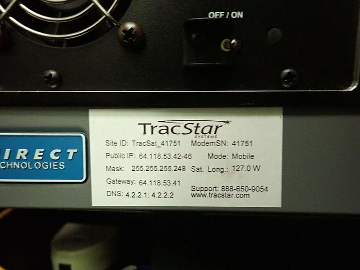 Used AVL Technologies 1296 K TracStar Mobile Satellite Station VSAT Antenna