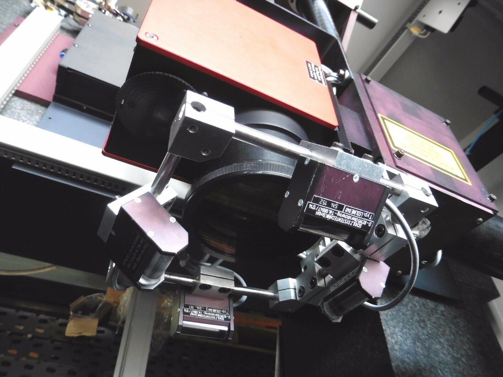 Used Rofin RSM 20 Laser Scribing Marking System (2) Powerline E 532mn 1064nm