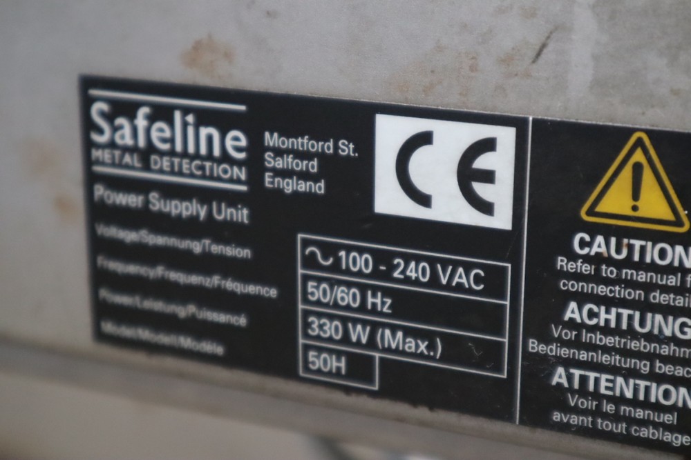 Used Safeline metal detector
