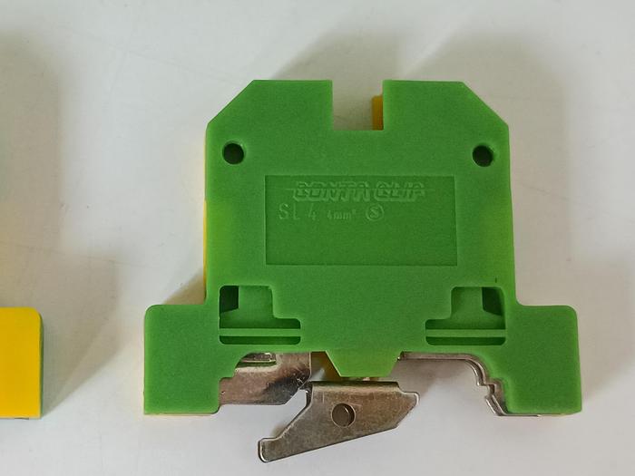 50 Stück PE Durchgangsklemme, SL4  4mm², Conta clip neuwertig